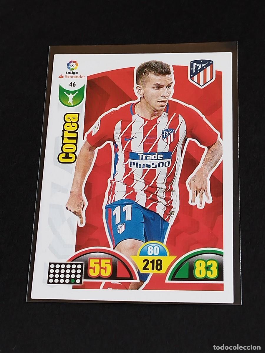 Cromos de f&uacute;tbol: CORREA #46 ATL&Eacute;TICO MADRID - ADRENALYN XL LA LIGA SANTANDER 2017 2018 PANINI 17 18 CROMO FUTBOL