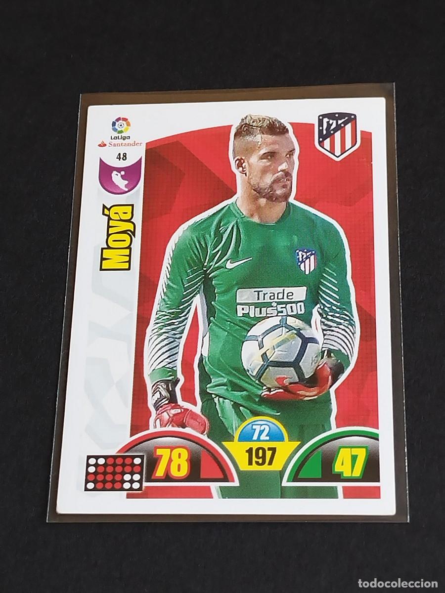 Cromos de f&uacute;tbol: MOY&Aacute; #48 ATL&Eacute;TICO MADRID - ADRENALYN XL LA LIGA SANTANDER 2017 2018 PANINI 17 18 CROMO FUTBOL