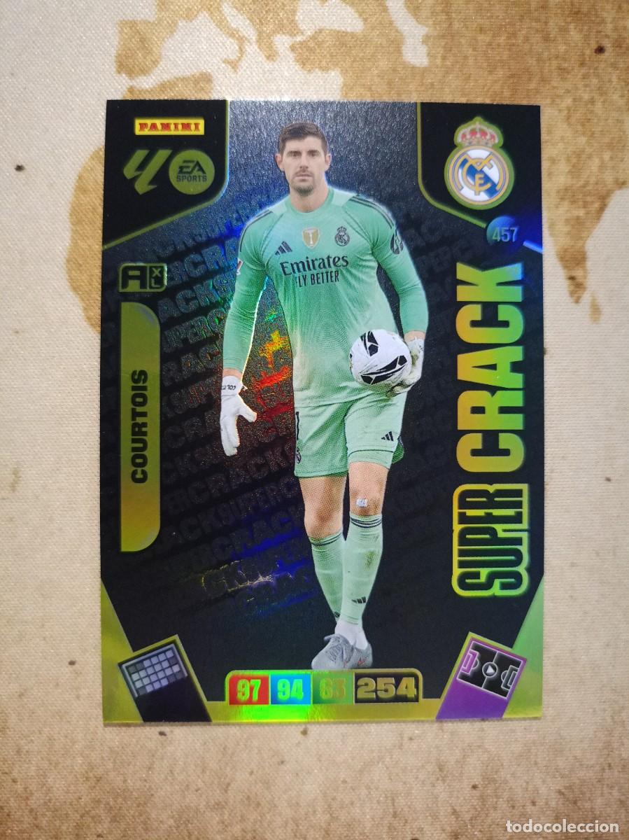 Cromos de f&uacute;tbol: S&uacute;per Crack 457 COURTOIS Adrenalyn 2025-26