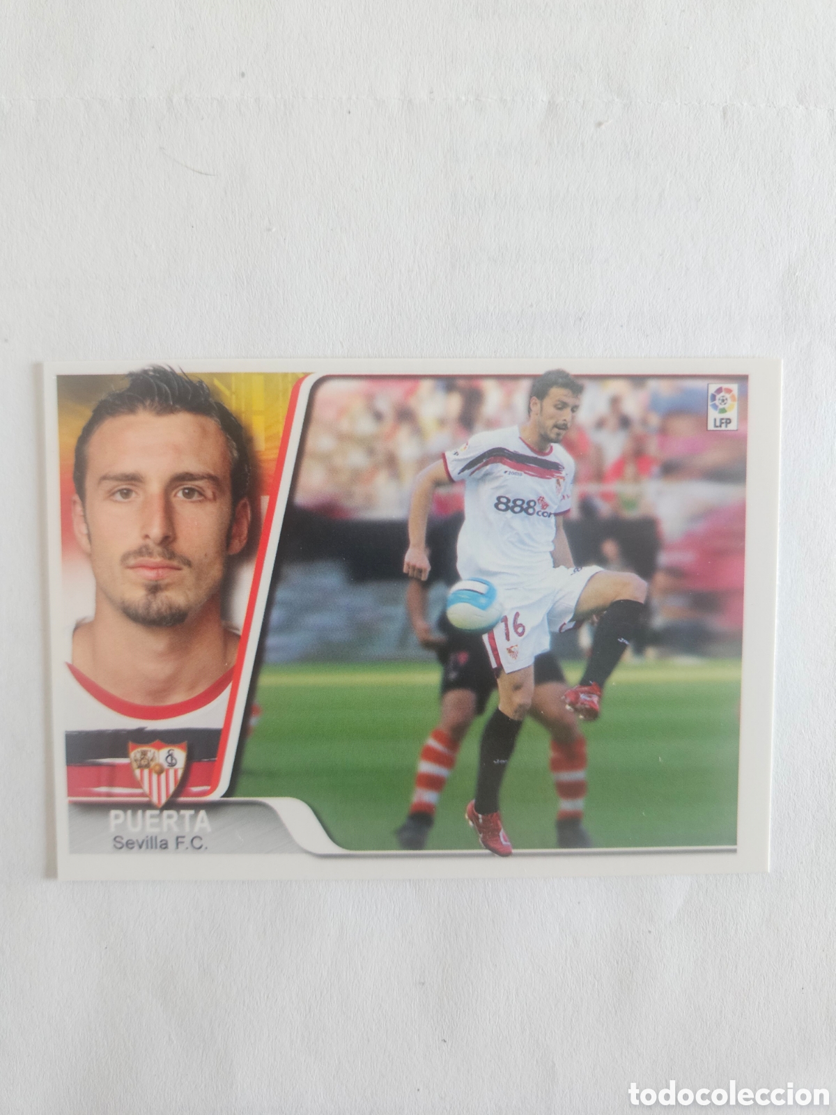 Cromos de f&uacute;tbol: Ediciones Estadio Sevilla 46 PUERTA 2007-08
