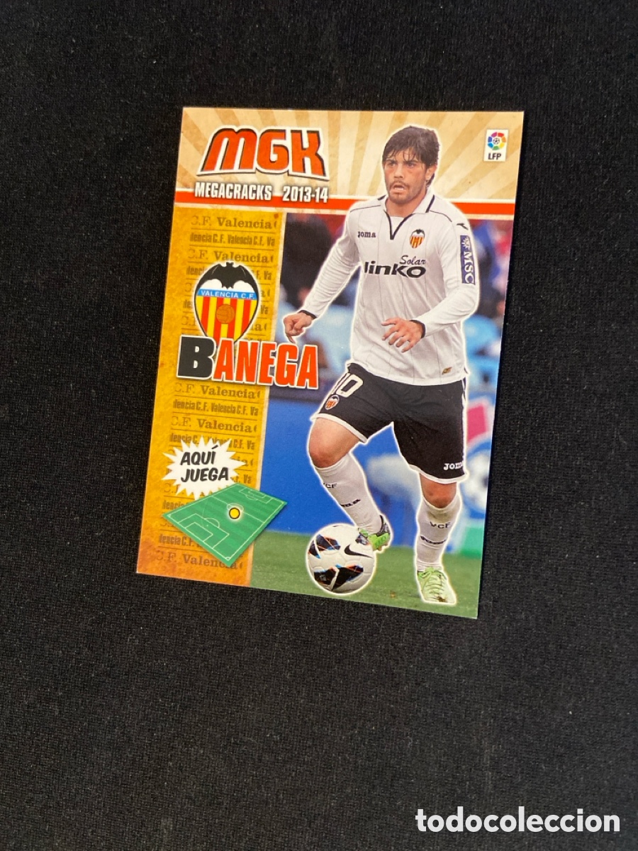 Cromos de f&uacute;tbol: BANEGA 316 (VALENCIA) PANINI