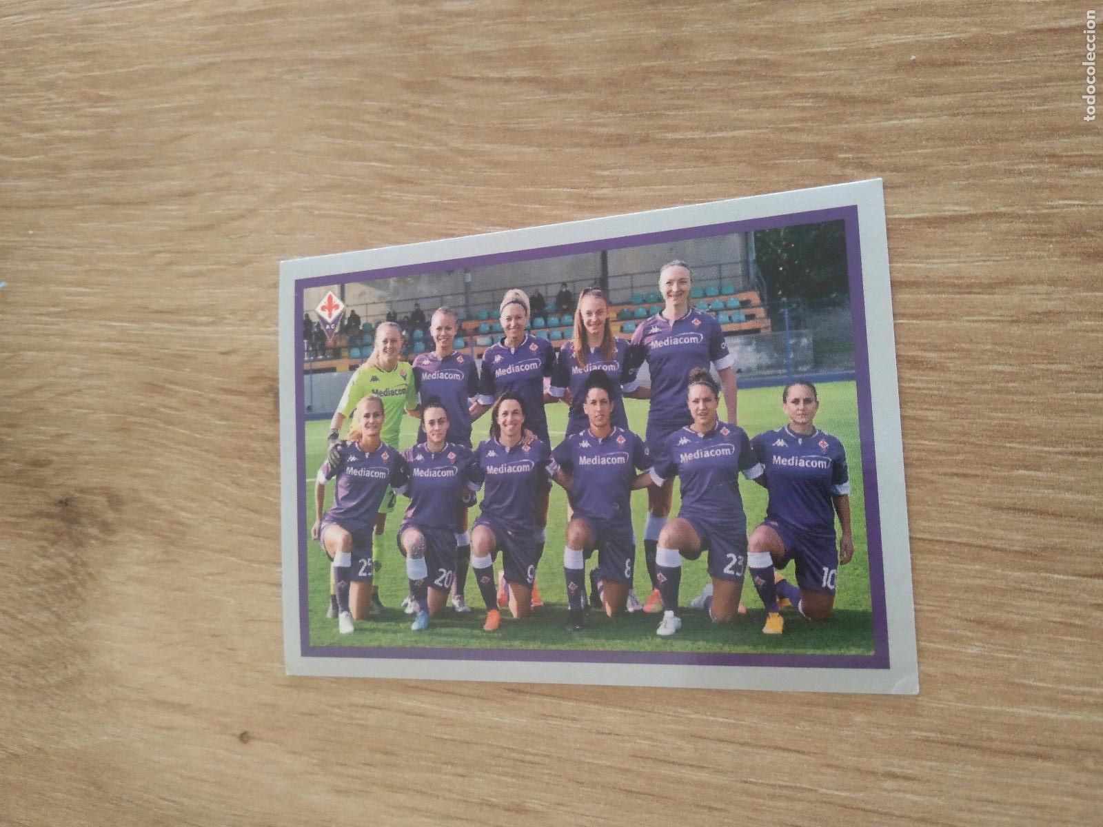 Cromos de f&uacute;tbol: 578 EQUIPO PLANTILLA FIORENTINA FEMENINO CROMO FUTBOL PANINI LIGA ITALIA 20-21 CALCIATORI 2020-2021