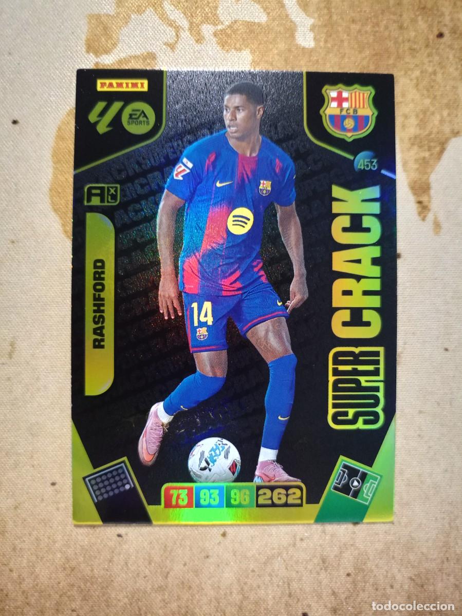 Cromos de f&uacute;tbol: S&uacute;per Crack 453 RASHFORD Adrenalyn 2025-26