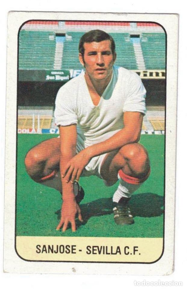 Cromos de f&uacute;tbol: CROMO - SANJOSE - SEVILLA C.F. - LIGA 78 / 79 - EDICIONES ESTE - 1978 - 1979 - NUNCA PEGADO