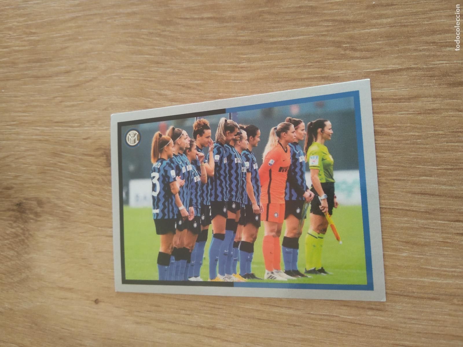 Cromos de f&uacute;tbol: 581 EQUIPO PLANTILLA INTER MILAN CROMO FUTBOL PANINI LIGA ITALIA 20-21 CALCIATORI 2020-2021