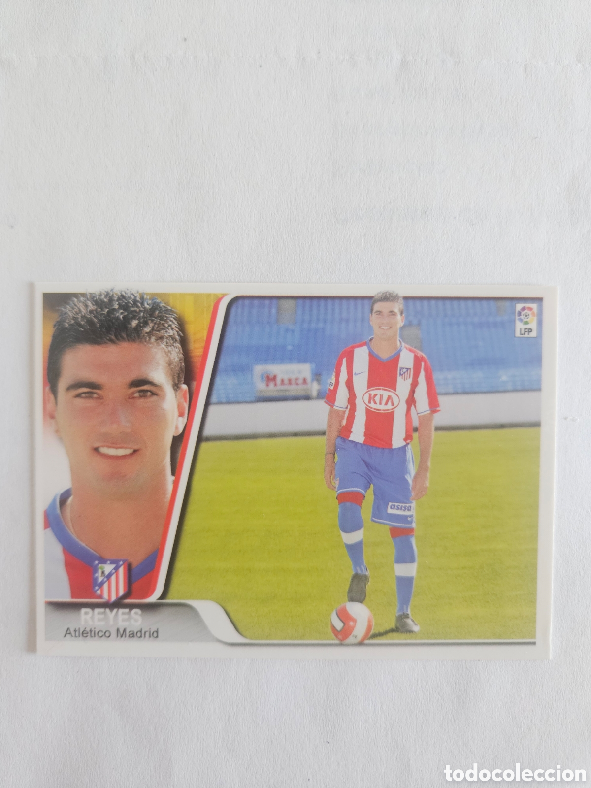 Cromos de f&uacute;tbol: 125 REYES AT. MADRID CROMOS ALBUM EDICIONES ESTADIO MUNDICROMO LIGA FUTBOL 2007-2008 07-08
