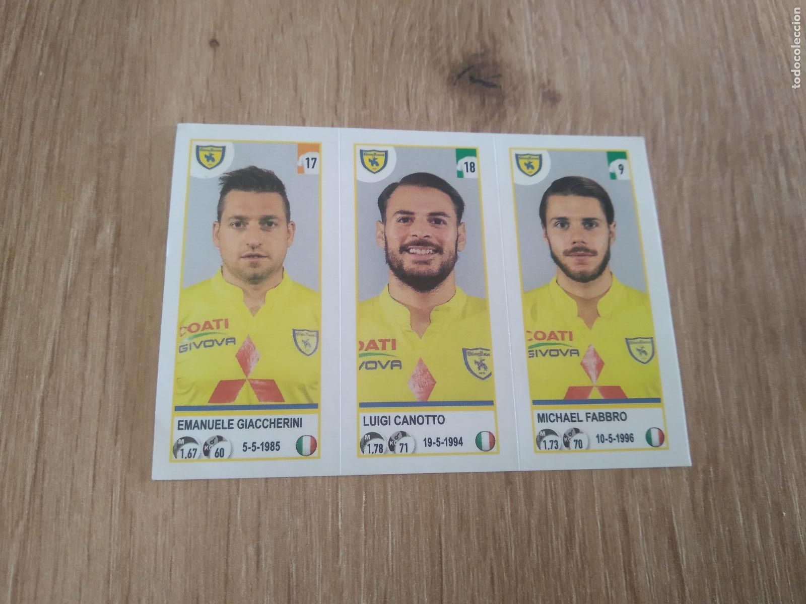 Cromos de f&uacute;tbol: 608 GIACCHERINI CANOTTO FABBRO CROMO FUTBOL PANINI LIGA ITALIA 20-21 CALCIATORI 2020-2021