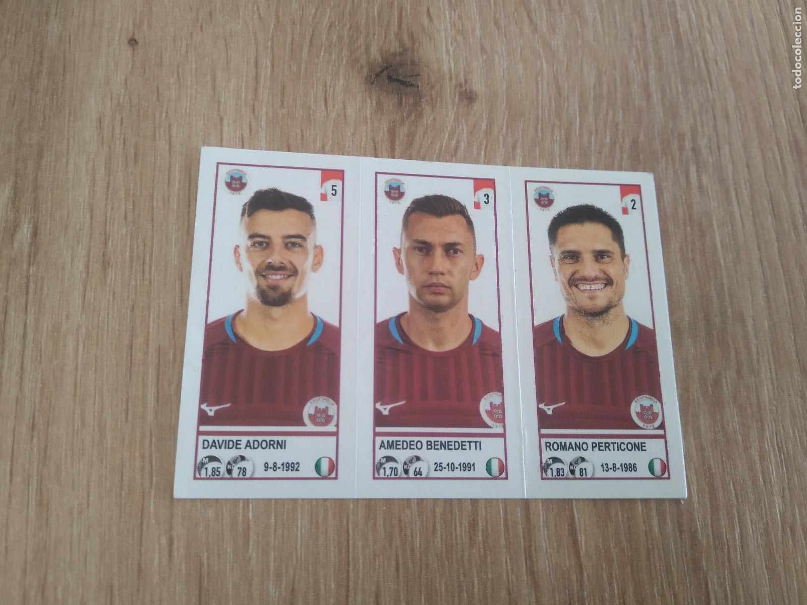 Cromos de f&uacute;tbol: 612 ADORNI BENEDETTI PERTICONE CROMO FUTBOL PANINI LIGA ITALIA 20-21 CALCIATORI 2020-2021