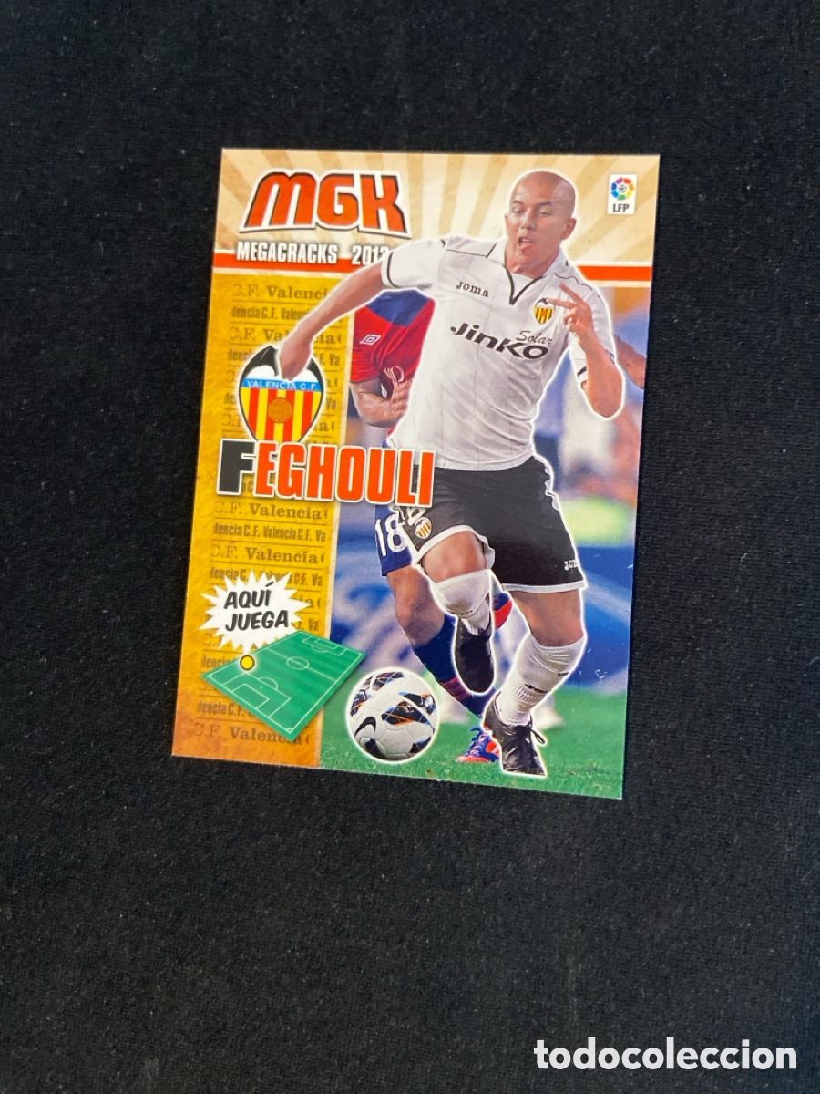 Cromos de f&uacute;tbol: FEGHOULI 321 (VALENCIA)