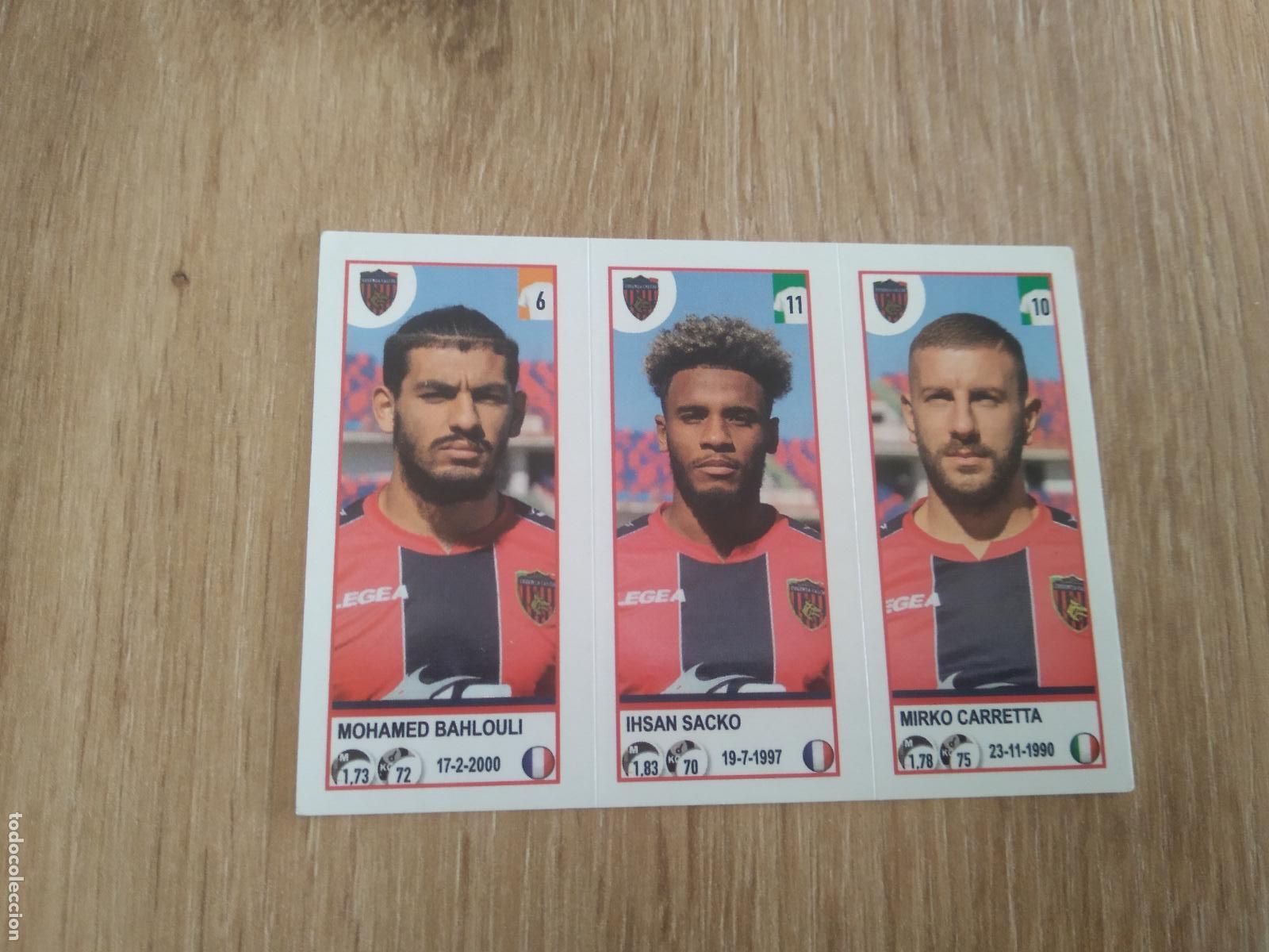 Cromos de f&uacute;tbol: 622 BAHLOULI SACKO CARRETTA CROMO FUTBOL PANINI LIGA ITALIA 20-21 CALCIATORI 2020-2021