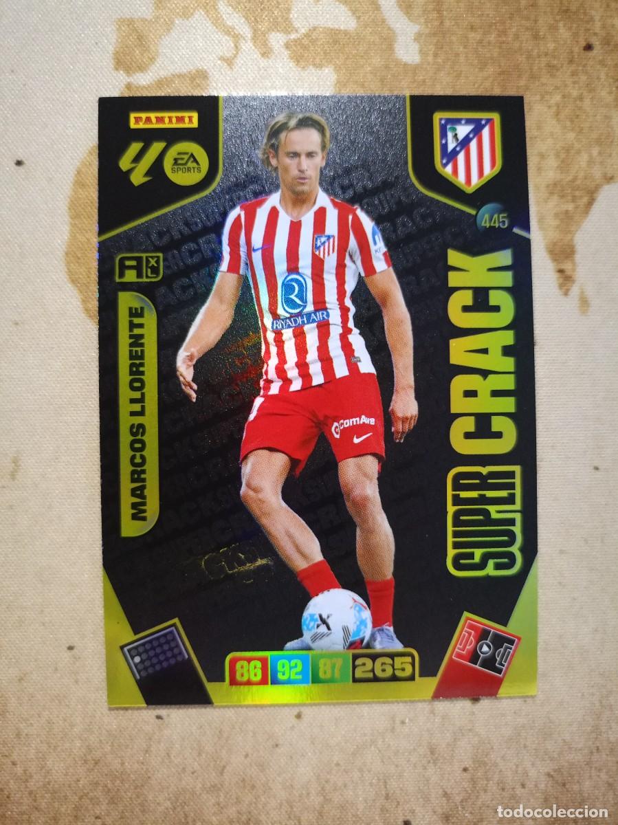 Cromos de f&uacute;tbol: S&uacute;per Crack 445 MARCOS LLORENTE Adrenalyn 2025-26