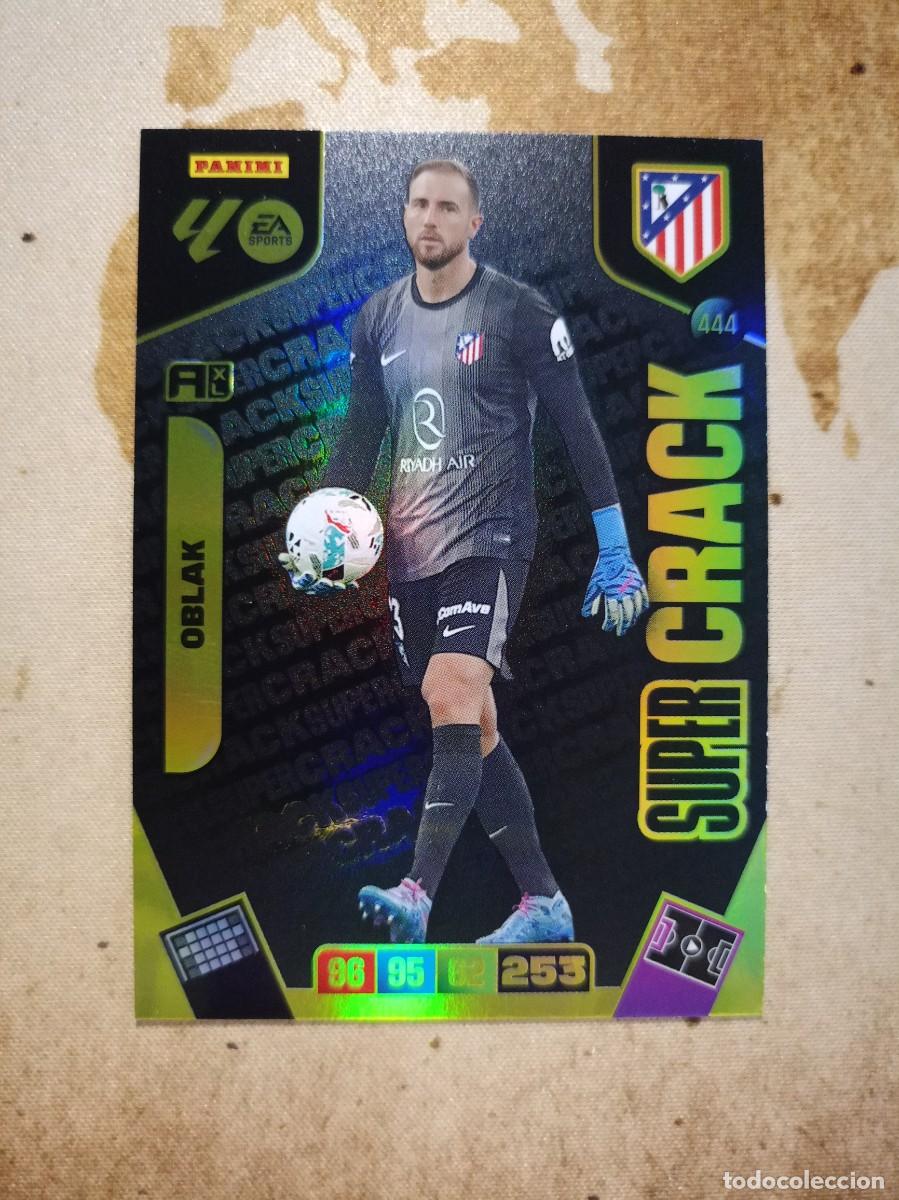 Cromos de f&uacute;tbol: S&uacute;per Crack 444 OBLAK Adrenalyn 2025-26