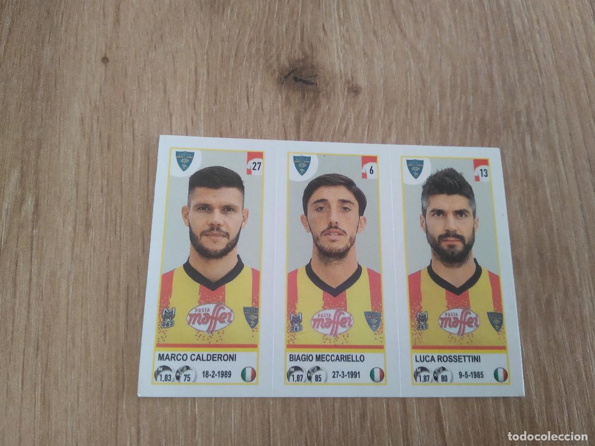 Cromos de f&uacute;tbol: 647 CALDERONI MECCARIELLO ROSSETTINI CROMO FUTBOL PANINI LIGA ITALIA 20-21 CALCIATORI 2020-2021