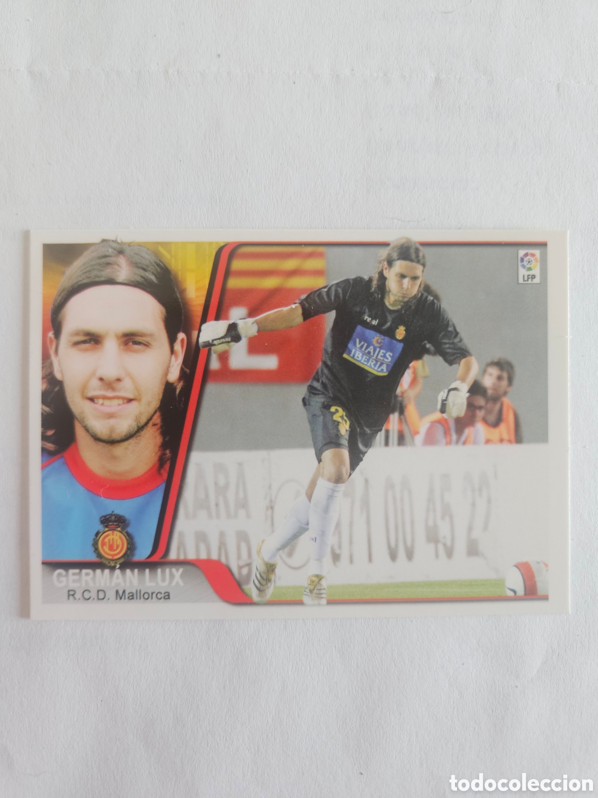 Cromos de f&uacute;tbol: Ediciones Estadio Mallorca 202 GERM&Aacute;N LUX 2007-08