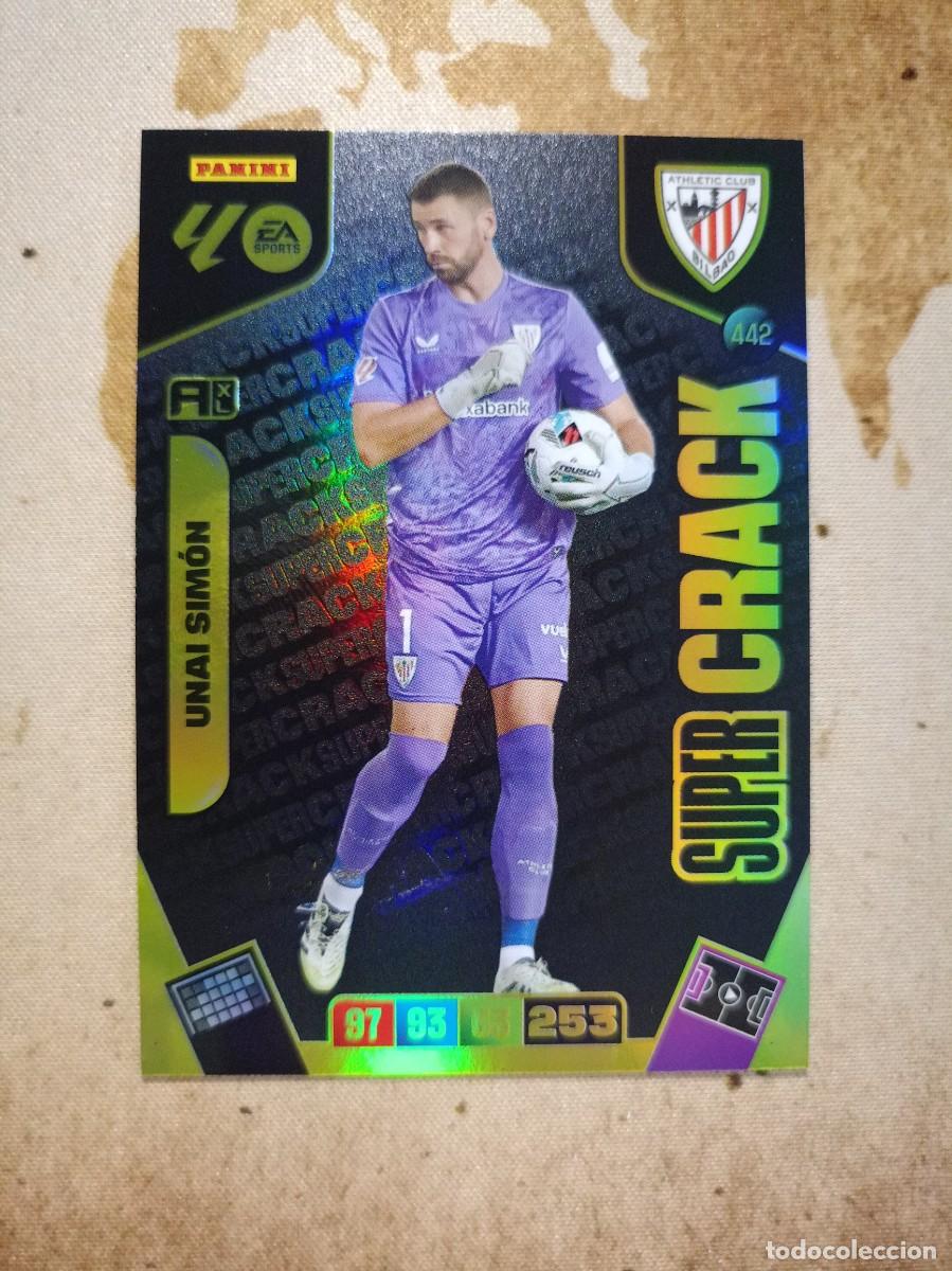 Cromos de f&uacute;tbol: S&uacute;per Crack 442 UNAI SIM&Oacute;N Adrenalyn 2025-26
