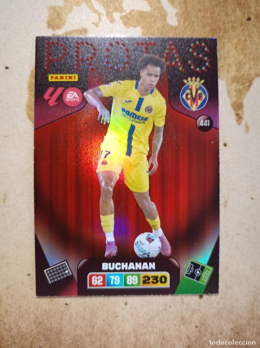Cromos de f&uacute;tbol: Protas 441 BUCHANAN Adrenalyn 2025-26