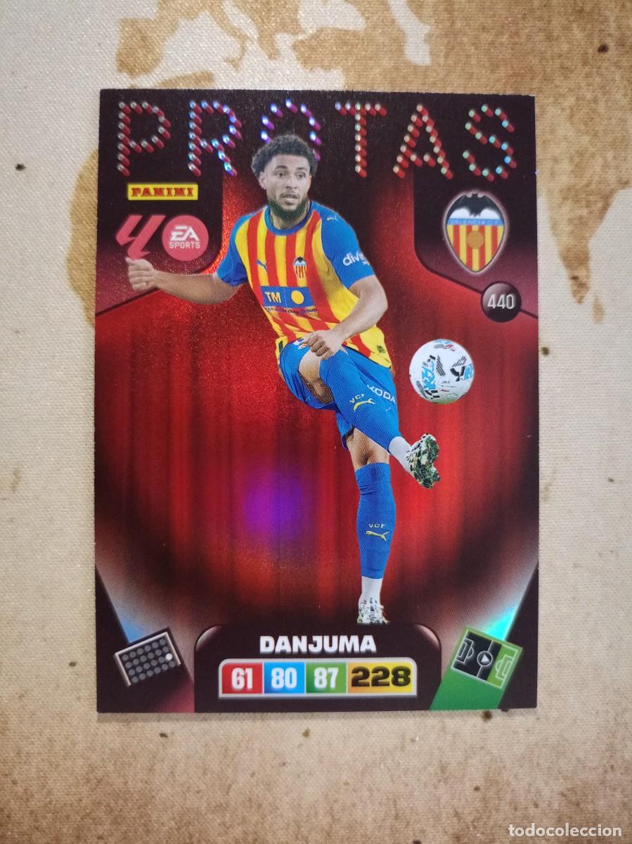 Cromos de f&uacute;tbol: Protas 440 DANJUMA Adrenalyn 2025-26