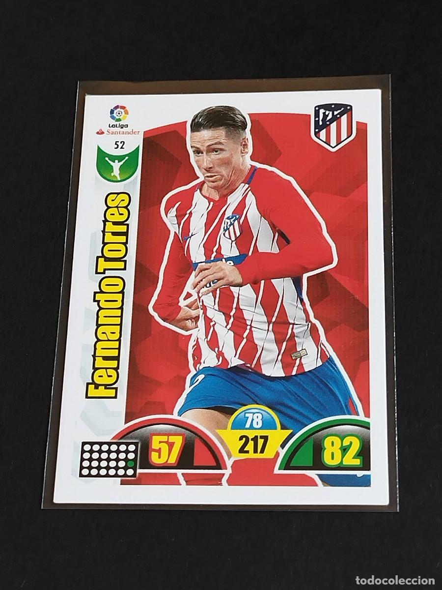 Cromos de f&uacute;tbol: FERNANDO TORRES #52 ATL&Eacute;TICO MADRID - ADRENALYN XL LA LIGA SANTANDER 2017 2018 - PANINI 17 18 CROMO