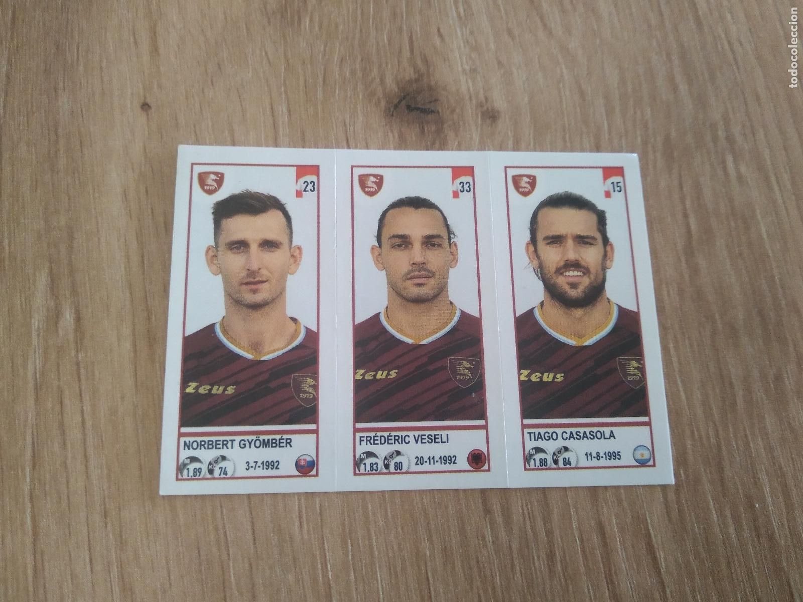 Cromos de f&uacute;tbol: 703 GYOMBER VESELI CASASOLA CROMO FUTBOL PANINI LIGA ITALIA 20-21 CALCIATORI 2020-2021