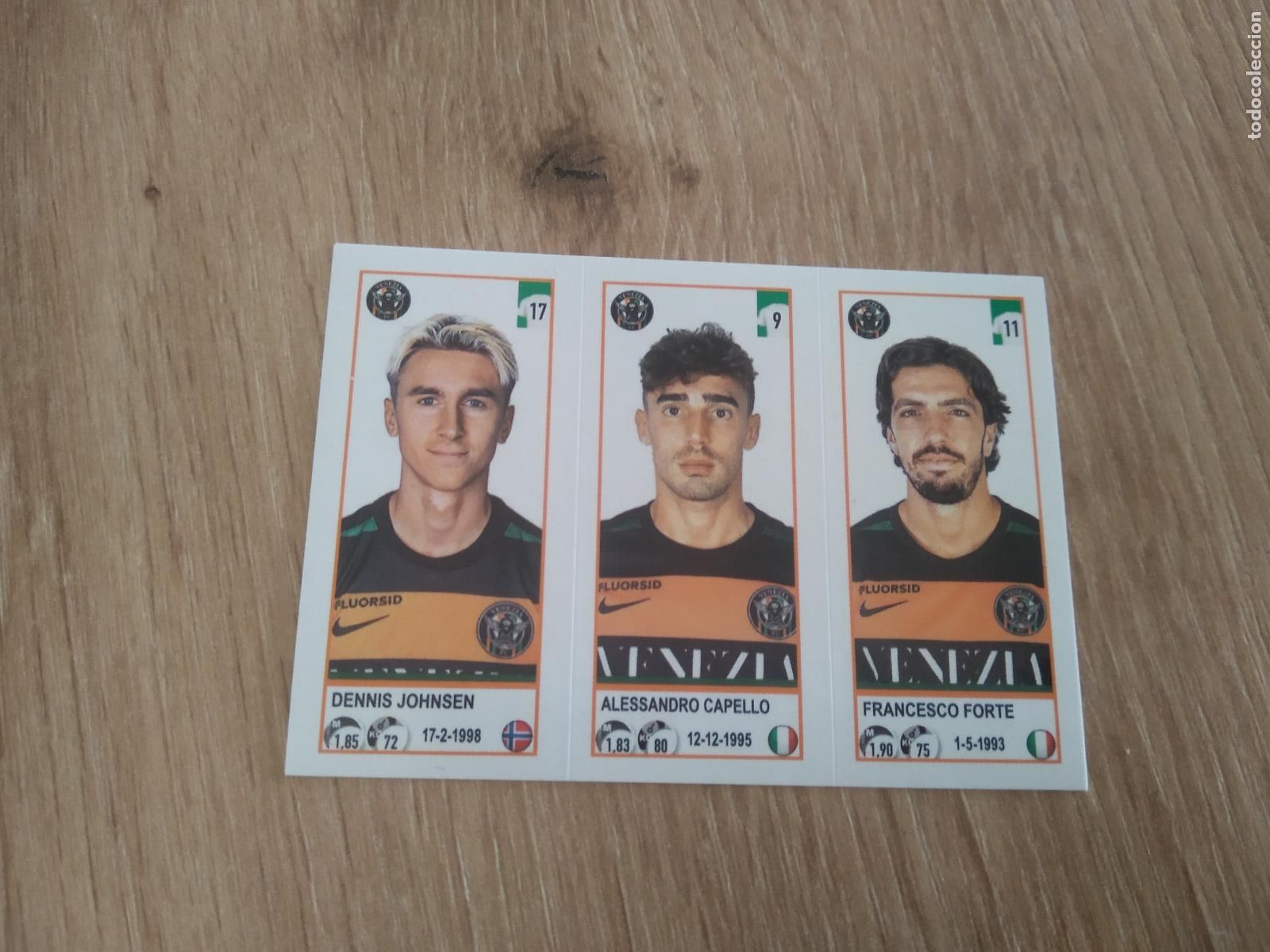 Cromos de f&uacute;tbol: 721 JOHNSEN CAPELLO FORTE VENEZIA CROMO FUTBOL PANINI LIGA ITALIA 20-21 CALCIATORI 2020-2021