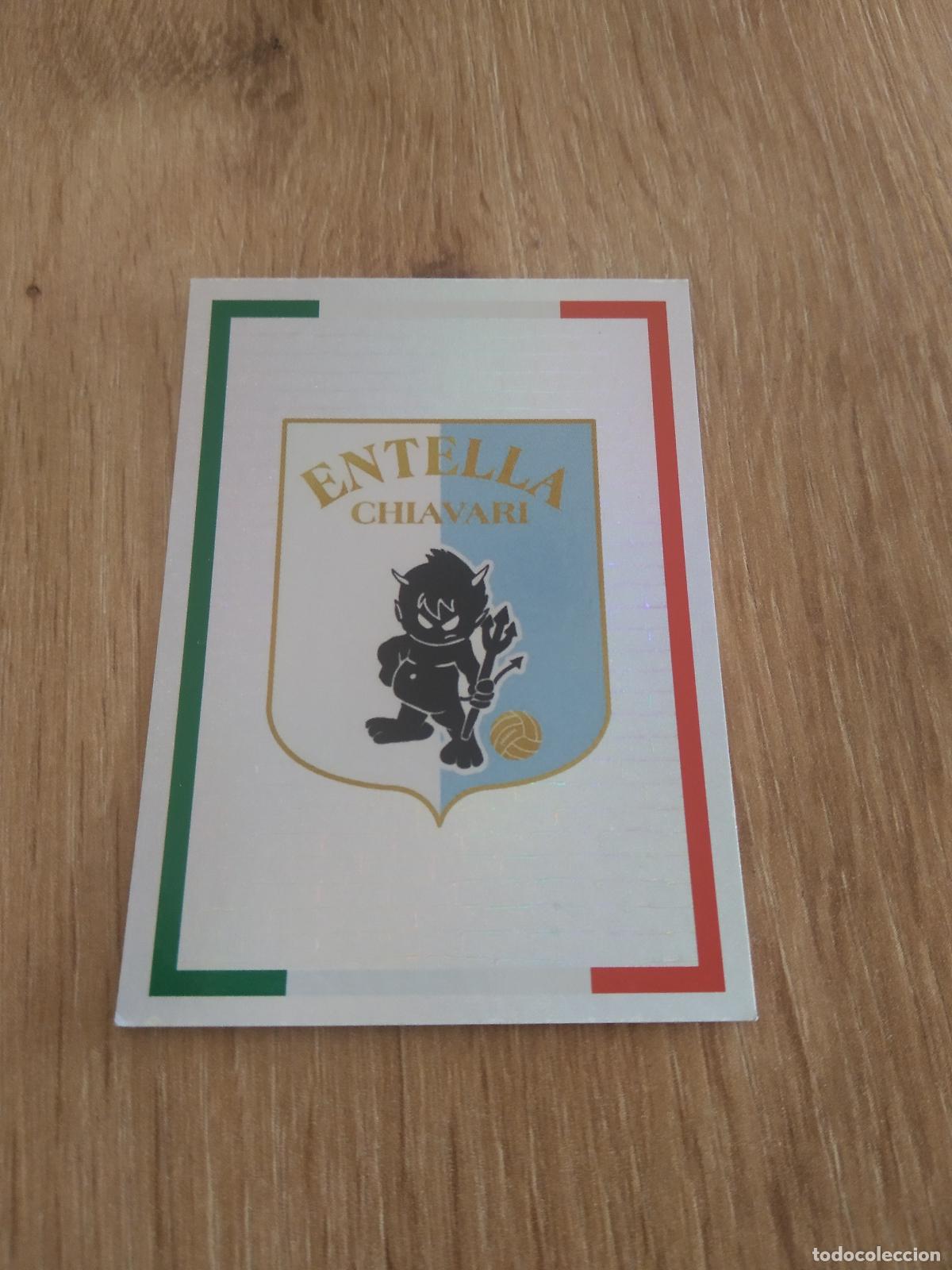 Cromos de f&uacute;tbol: 722 ESCUDO ENTELLA CHIAVARI CROMO FUTBOL PANINI LIGA ITALIA 20-21 CALCIATORI 2020-2021