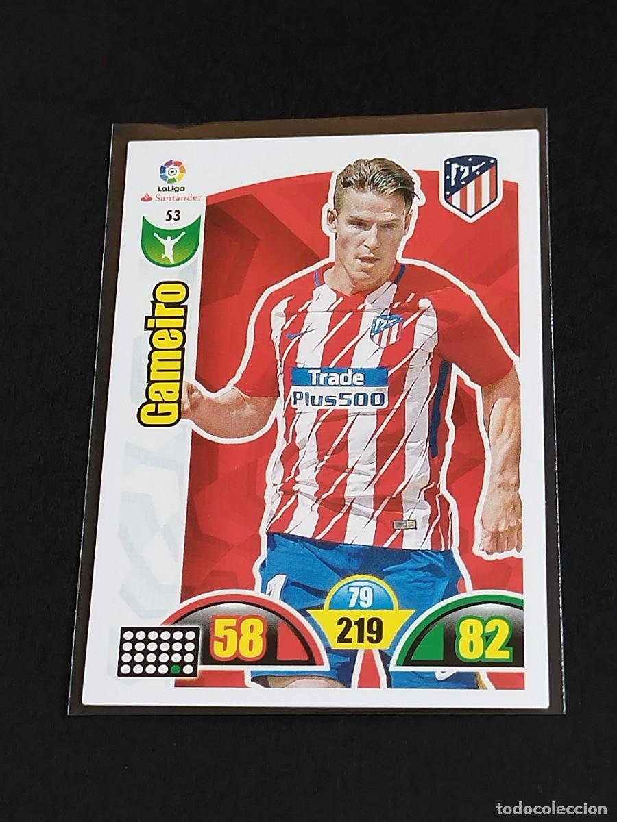 Cromos de f&uacute;tbol: GAMEIRO #53 ATL&Eacute;TICO MADRID - ADRENALYN XL LA LIGA SANTANDER 2017 2018 - PANINI 17 18 CROMO