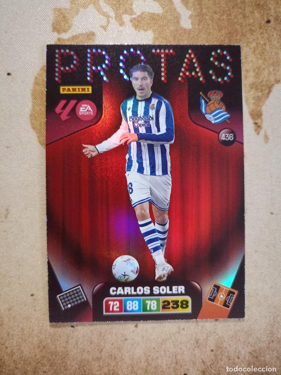 Cromos de f&uacute;tbol: Protas 436 CARLOS SOLER Adrenalyn 2025-26