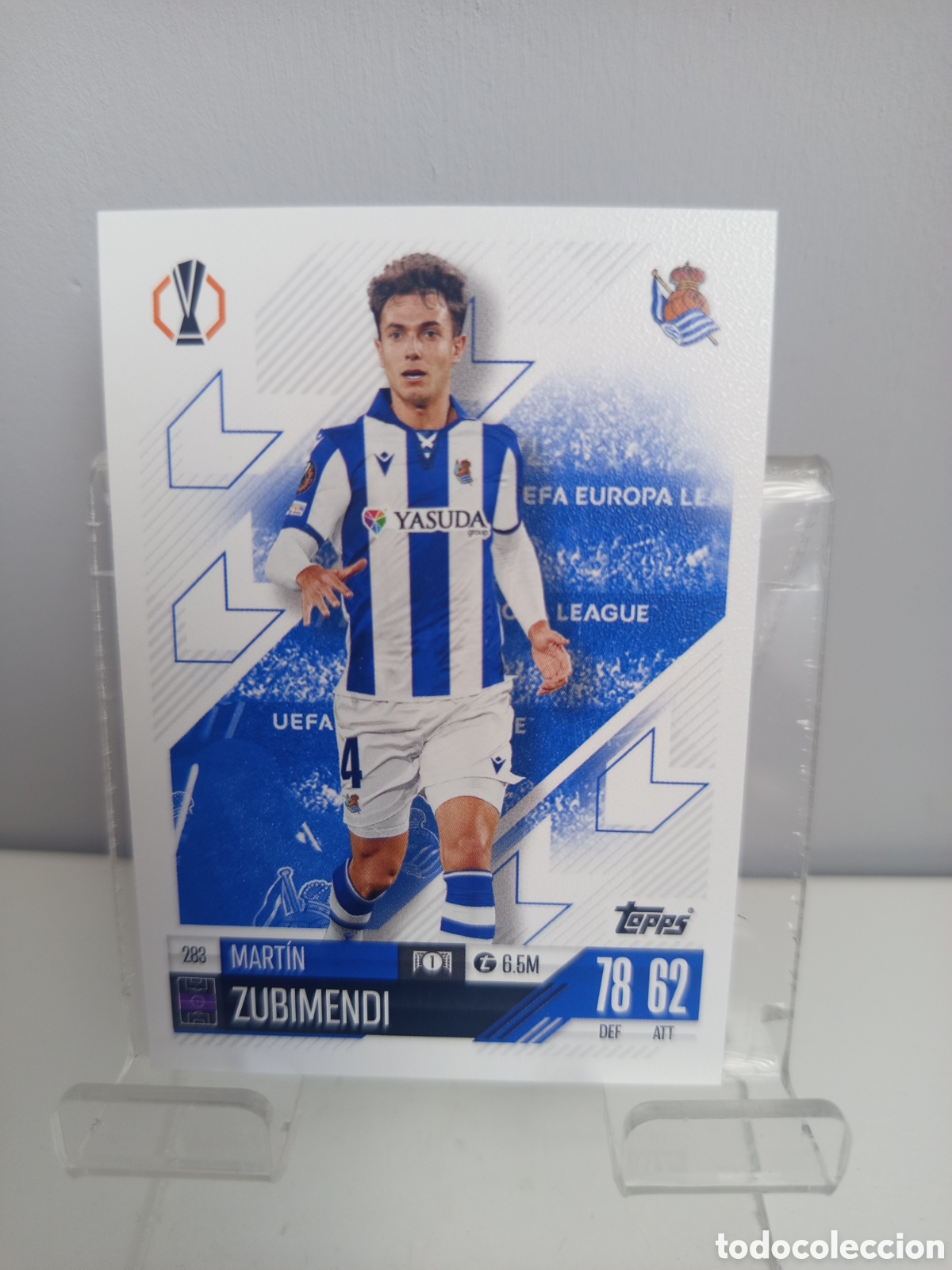 Football Stickers: ❇️ CROMO ⚽ ZUBIMENDI REAL SOCIEDAD 283 2024 2025 24 25 MATCH ATTAX CHAMPIONS LEAGUE TOPPS ❇️