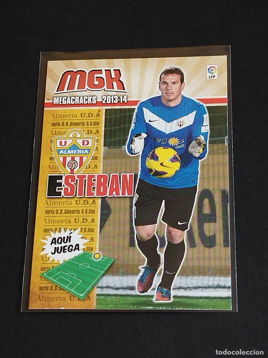 Cromos de f&uacute;tbol: ESTEBAN #2 UD ALMER&Iacute;A - PANINI MEGACRACKS LA LIGA 2013 2014 - MGK 13 14 CROMO FUTBOL