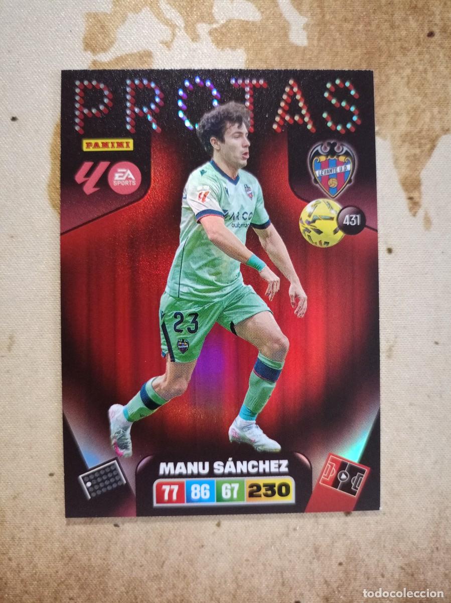 Cromos de f&uacute;tbol: Protas 431 MANU S&Aacute;NCHEZ Adrenalyn 2025-26