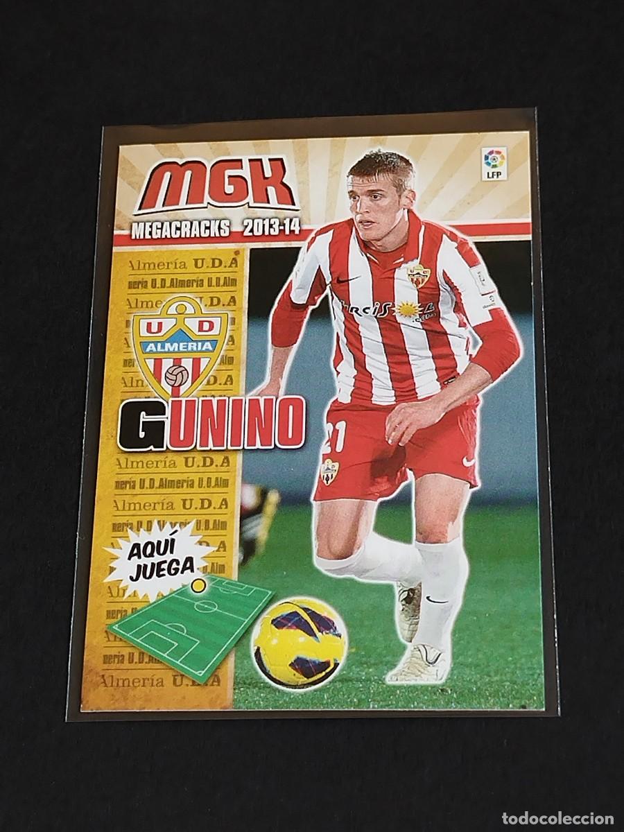 Cromos de f&uacute;tbol: GUNINO #3 UD ALMER&Iacute;A - PANINI MEGACRACKS LA LIGA 2013 2014 - MGK 13 14 CROMO FUTBOL
