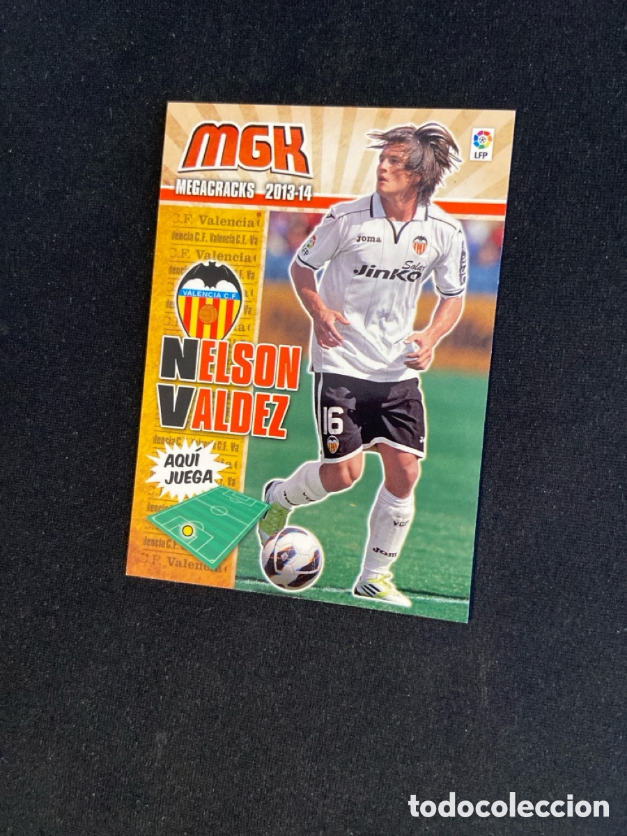 Cromos de f&uacute;tbol: NELSON VALDEZ 322 (VALENCIA)