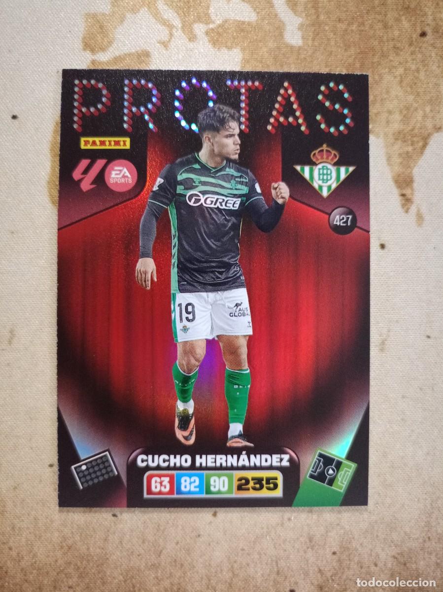 Cromos de f&uacute;tbol: Protas 427 CUCHO HERN&Aacute;NDEZ Adrenalyn 2025-26