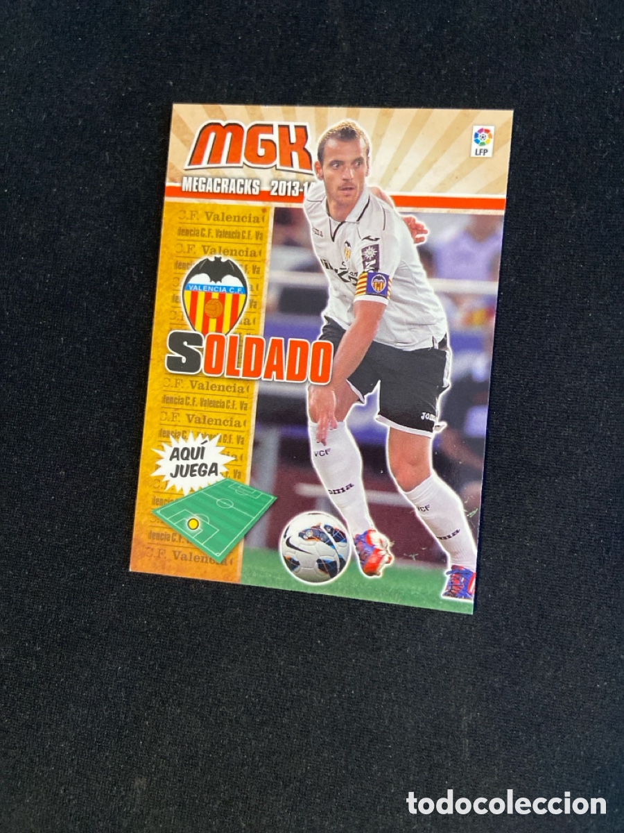 Cromos de f&uacute;tbol: SOLDADO 323 (VALENCIA) MEGA