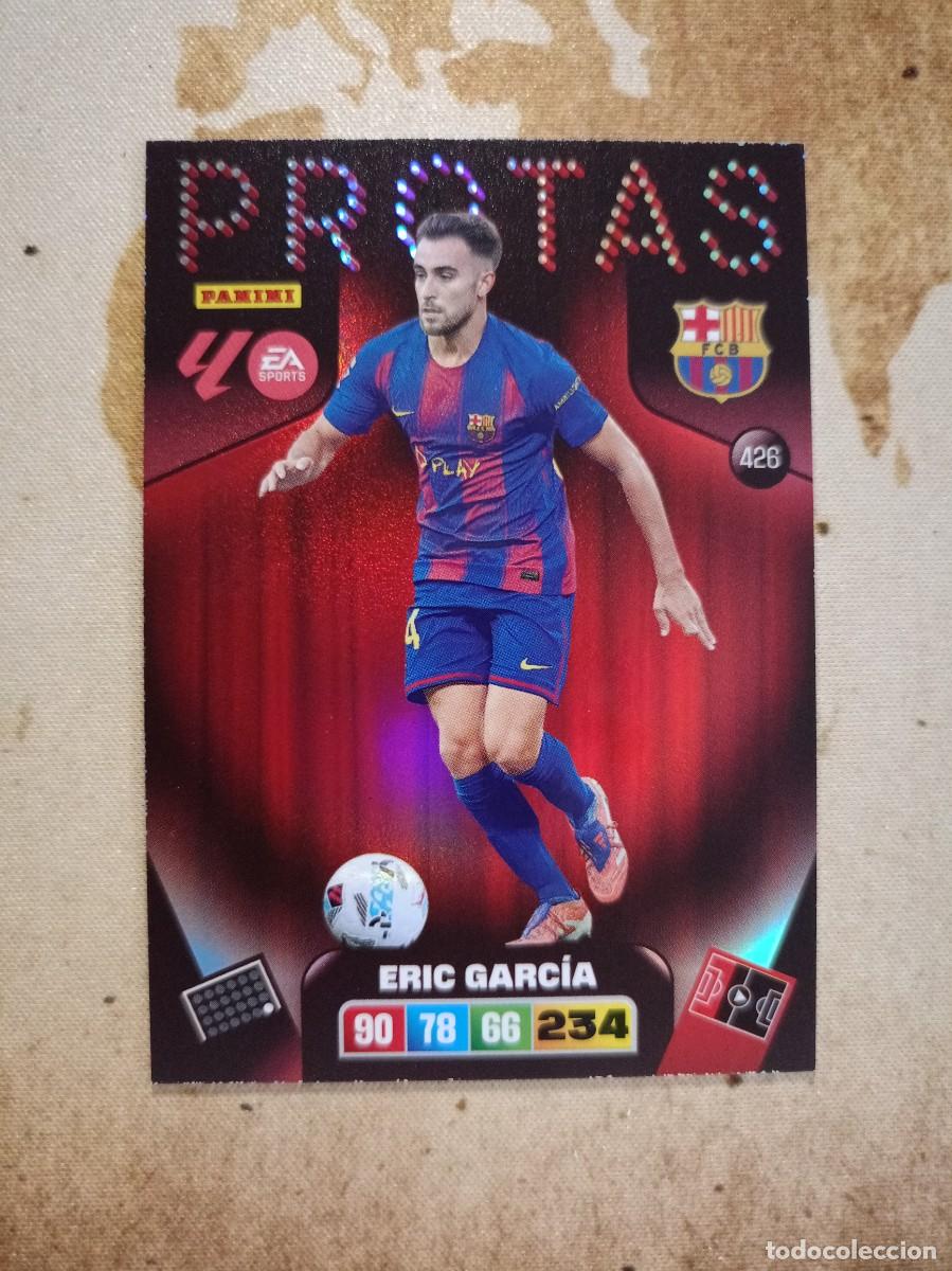 Cromos de f&uacute;tbol: Protas 426 ERIC GARC&Iacute;A Adrenalyn 2025-26