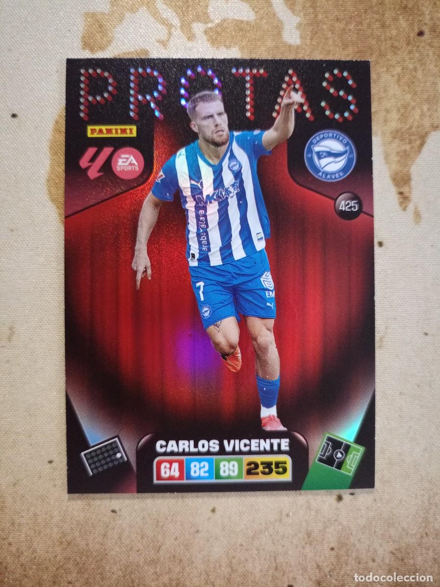 Cromos de f&uacute;tbol: Protas 425 CARLOS VICENTE Adrenalyn 2025-26