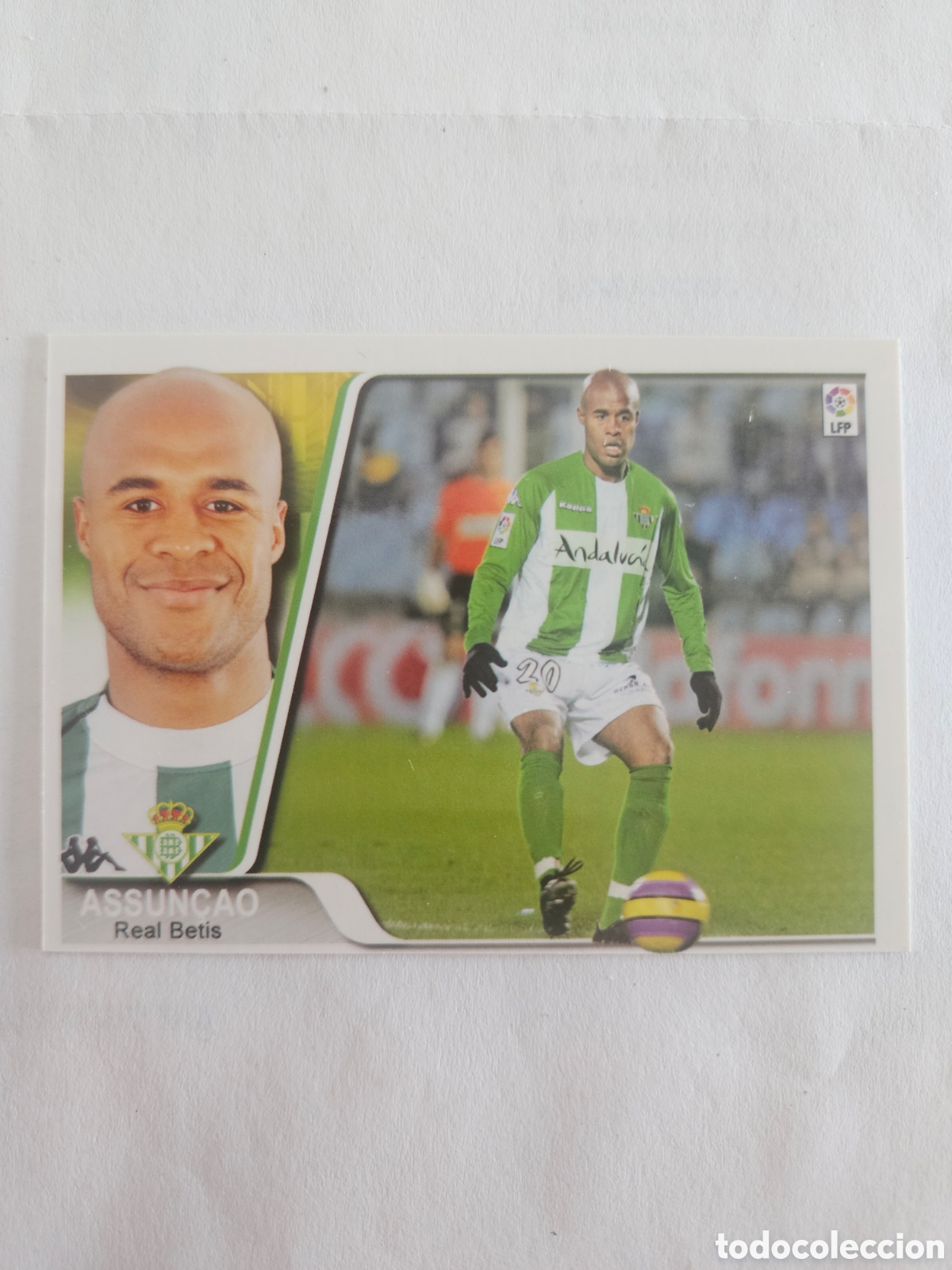 Cromos de f&uacute;tbol: Ediciones Estadio Betis 281 ASSUN&Ccedil;&Atilde;O 2007-08