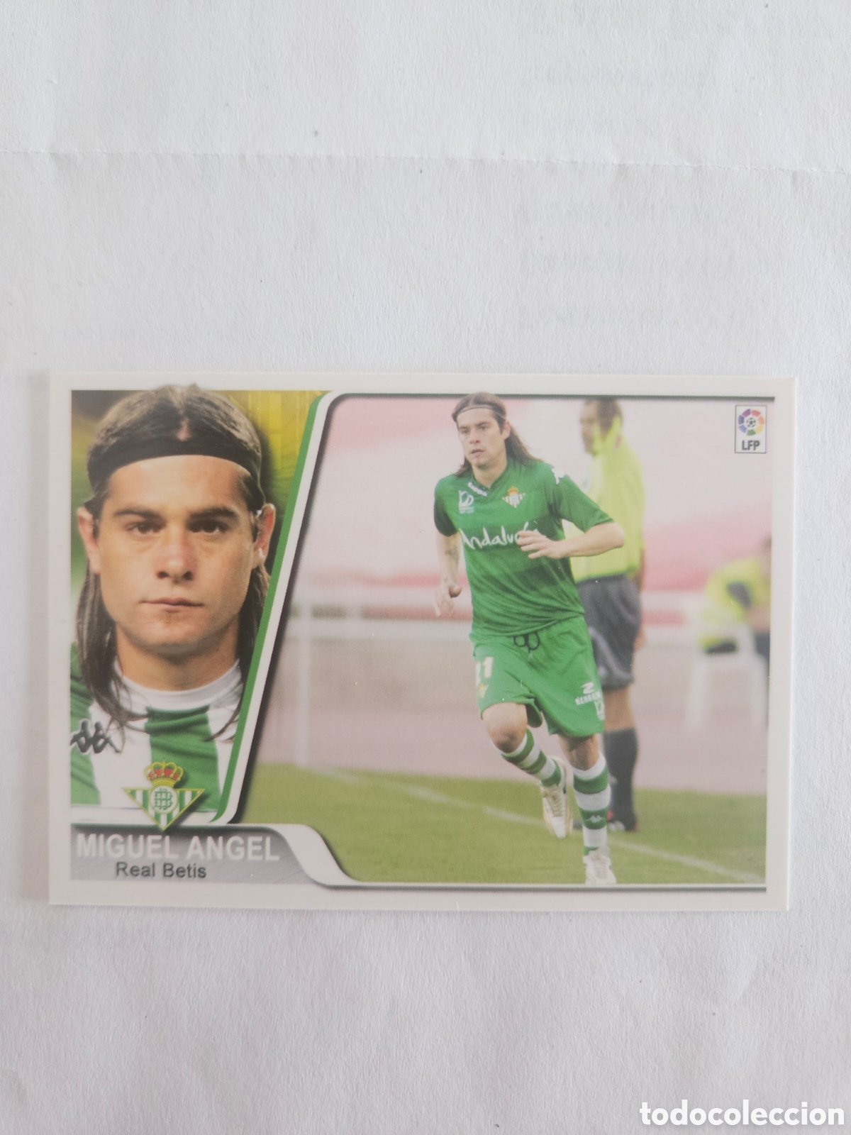 Cromos de f&uacute;tbol: Ediciones Estadio Betis 284 MIGUEL ANGEL 2007-08