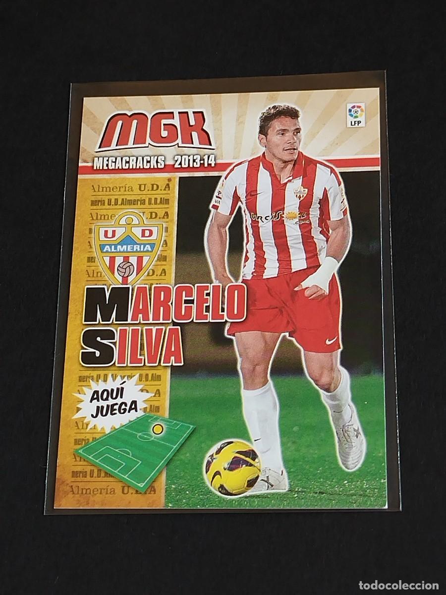 Cromos de f&uacute;tbol: MARCELO SILVA #7 UD ALMER&Iacute;A - PANINI MEGACRACKS LA LIGA 2013 2014 - MGK 13 14 CROMO FUTBOL