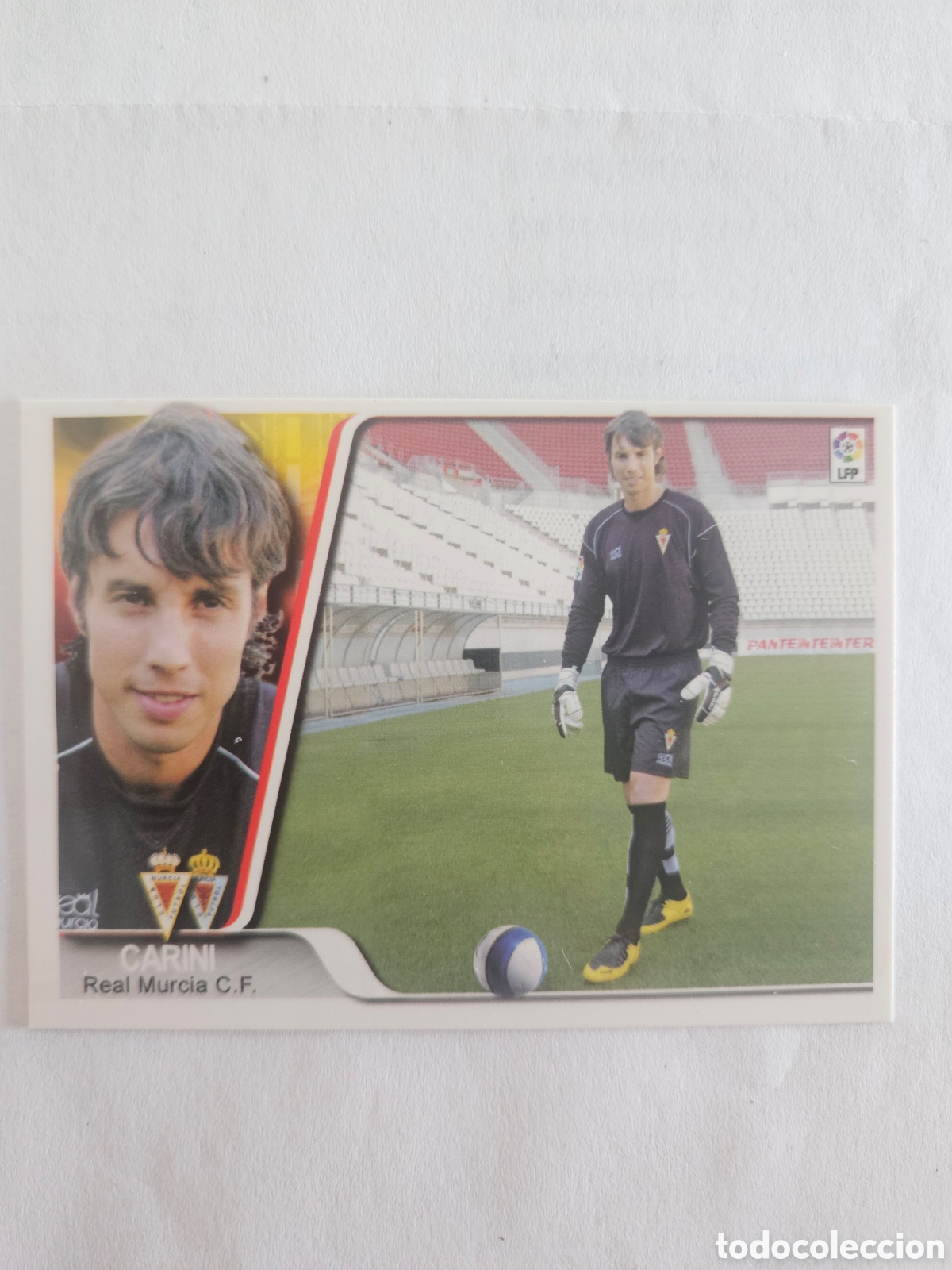 Cromos de f&uacute;tbol: 346 CARINI MURCIA LIGA EDICIONES ESTADIO 2007 2008 07 08