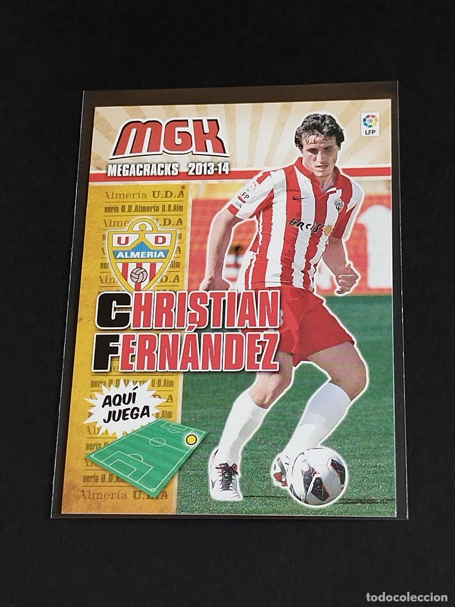 Cromos de f&uacute;tbol: CHRISTIAN FERN&Aacute;NDEZ #8 UD ALMER&Iacute;A - PANINI MEGACRACKS LA LIGA 2013 2014 - MGK 13 14 CROMO FUTBOL