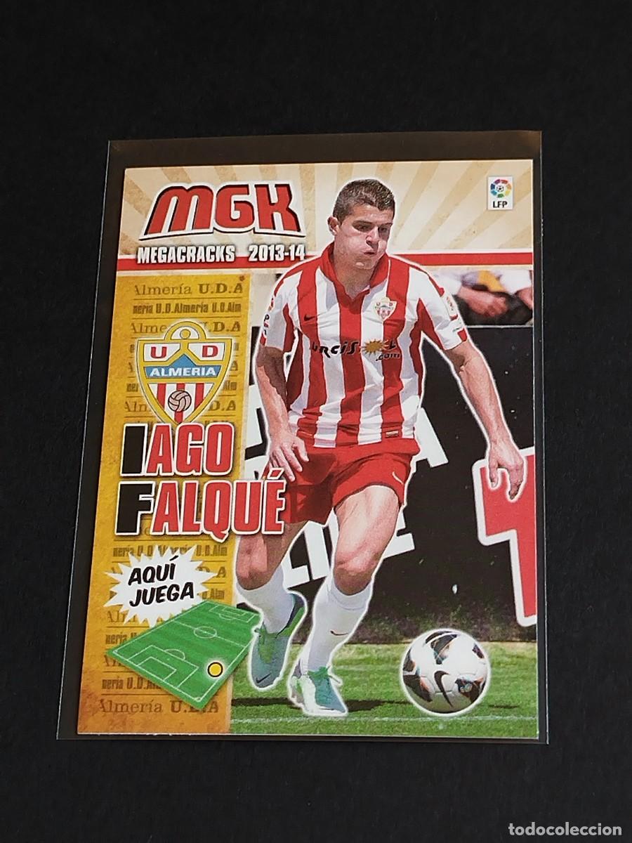 Cromos de f&uacute;tbol: IAGO FALQU&Eacute; #16 UD ALMER&Iacute;A - PANINI MEGACRACKS LA LIGA 2013 2014 - MGK 13 14 CROMO FUTBOL