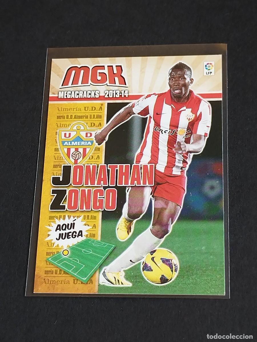 Cromos de f&uacute;tbol: JONATHAN ZONGO #17 UD ALMER&Iacute;A - PANINI MEGACRACKS LA LIGA 2013 2014 - MGK 13 14 CROMO FUTBOL