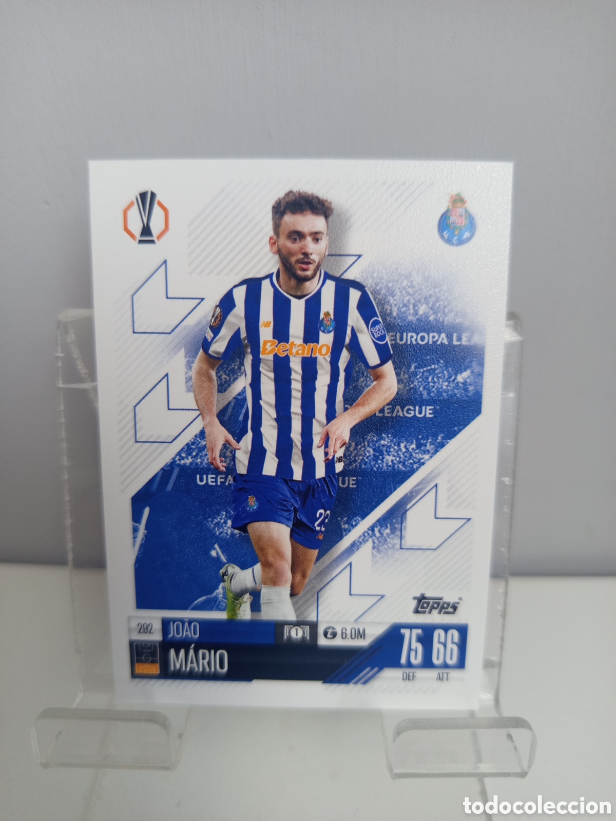 Cartes &agrave; collectionner de Football: ❇️ CROMO CARD ⚽ JOAO MARIO OPORTO 292 2024 2025 24 25 MATCH ATTAX CHAMPIONS LEAGUE TOPPS ❇️