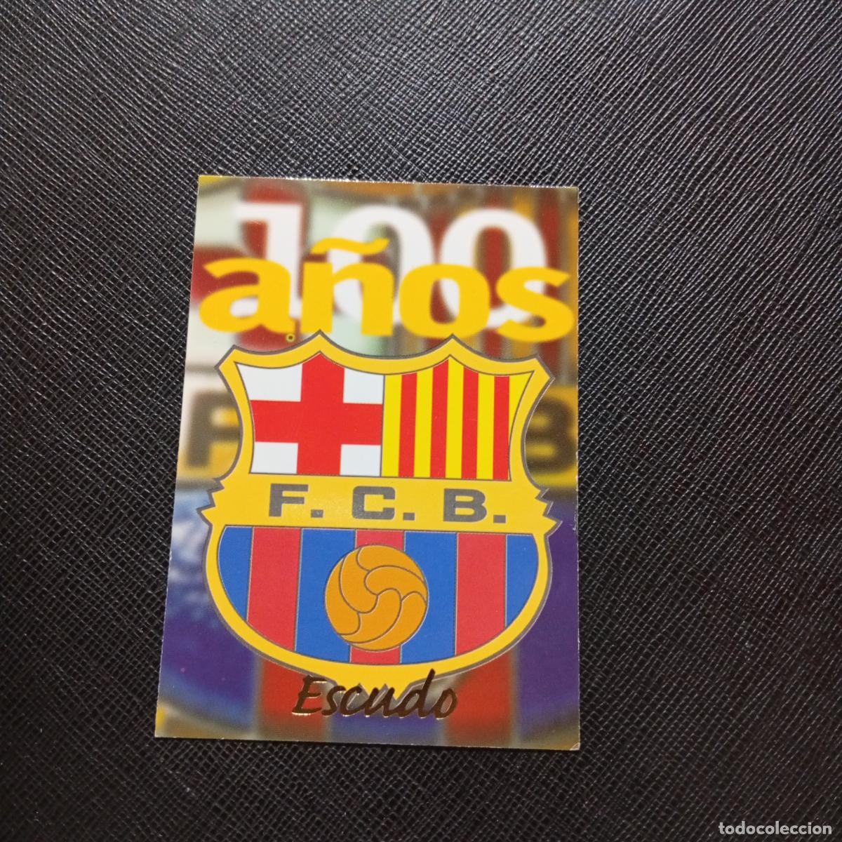 Cromos de f&uacute;tbol: 1 ESCUDO PANINI BARCELONA 1899 1999 CENTENARIO 100 A&Ntilde;OS CROMO BARCA - A174 PG19