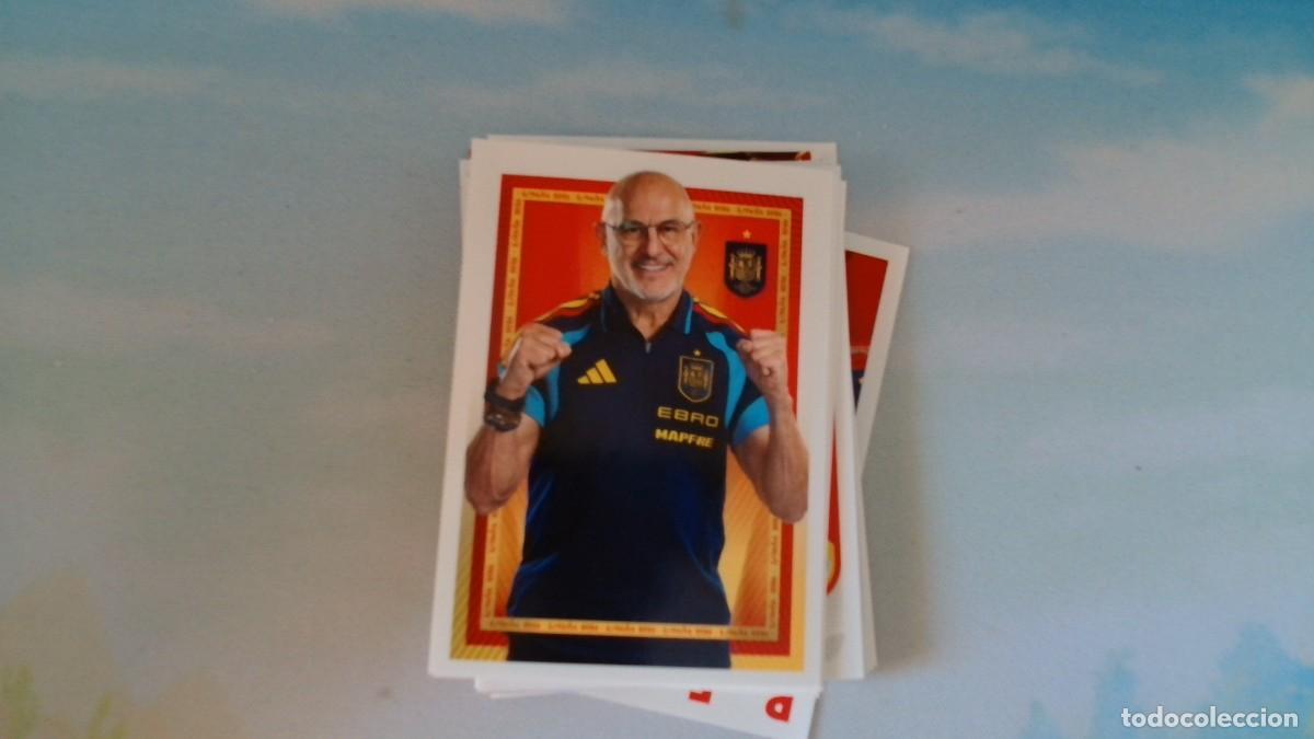 Cromos de f&uacute;tbol: Cromo N&ordm;7 Espa&ntilde;a 2026 Carrefour // Lu&iacute;s de la Fuente