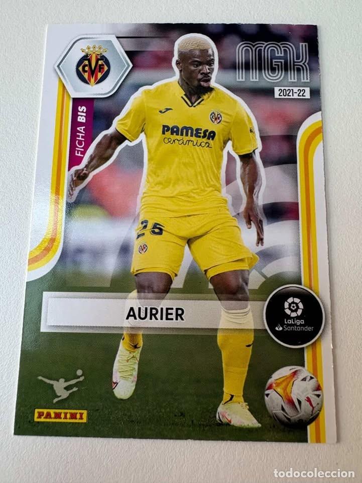 Cromos de Futebol: Carta Aurier Villareal Ficha Bis 346bis Megaracks 2021-22