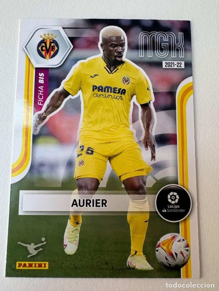 Cromos de Futebol: Carta Aurier Villareal Ficha Bis 346bis Megaracks 2021-22