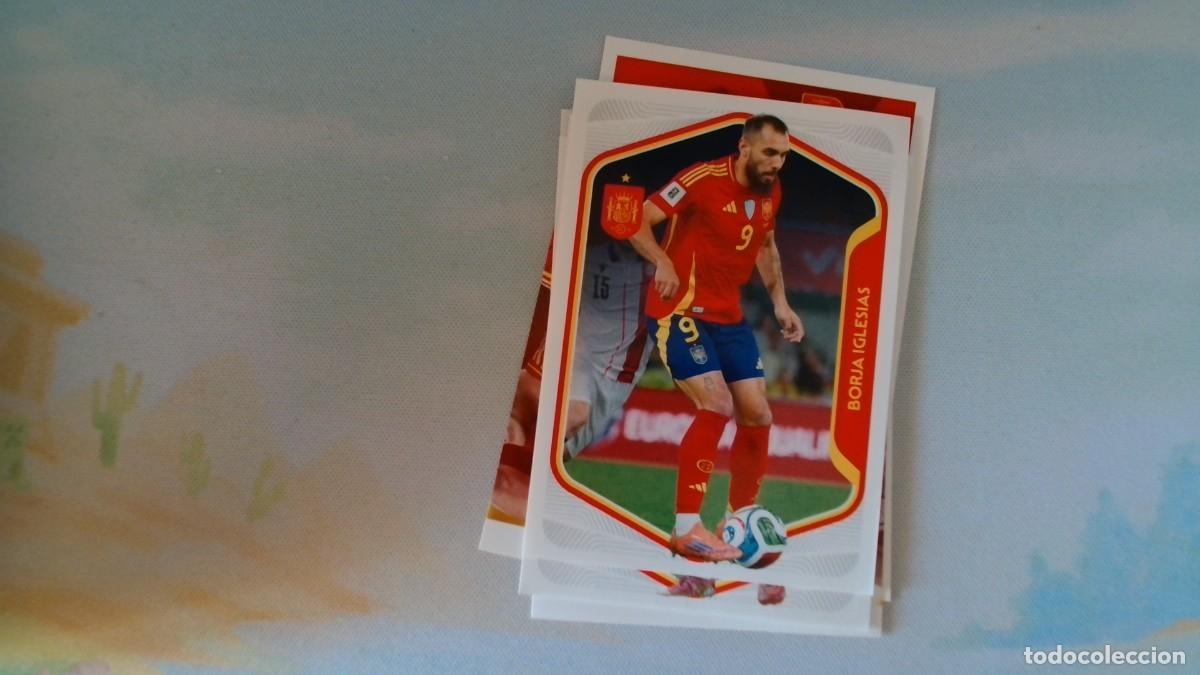 Cromos de f&uacute;tbol: Cromo N&ordm;56 Espa&ntilde;a 2026 Carrefour // Borja Iglesias