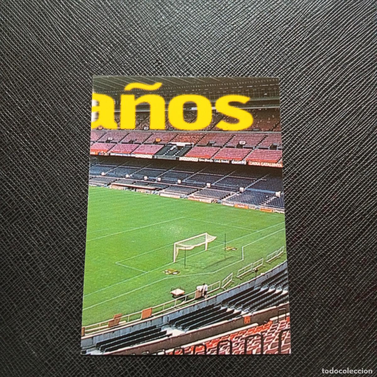 Cromos de f&uacute;tbol: 9 CAMP NOU PANINI BARCELONA 1899 1999 CENTENARIO 100 A&Ntilde;OS CROMO BARCA - A174 PG91
